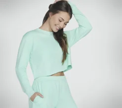 Tops|Tops<SKECHERS Essential Crop Crewneck MINT / MULTI