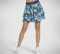 Bottoms|Bottoms<SKECHERS Fairway Floral Layered Skort GREEN / MULTI