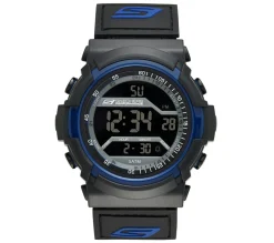 Watches|Accessories<SKECHERS Flournoy Watch BLACK / BLUE