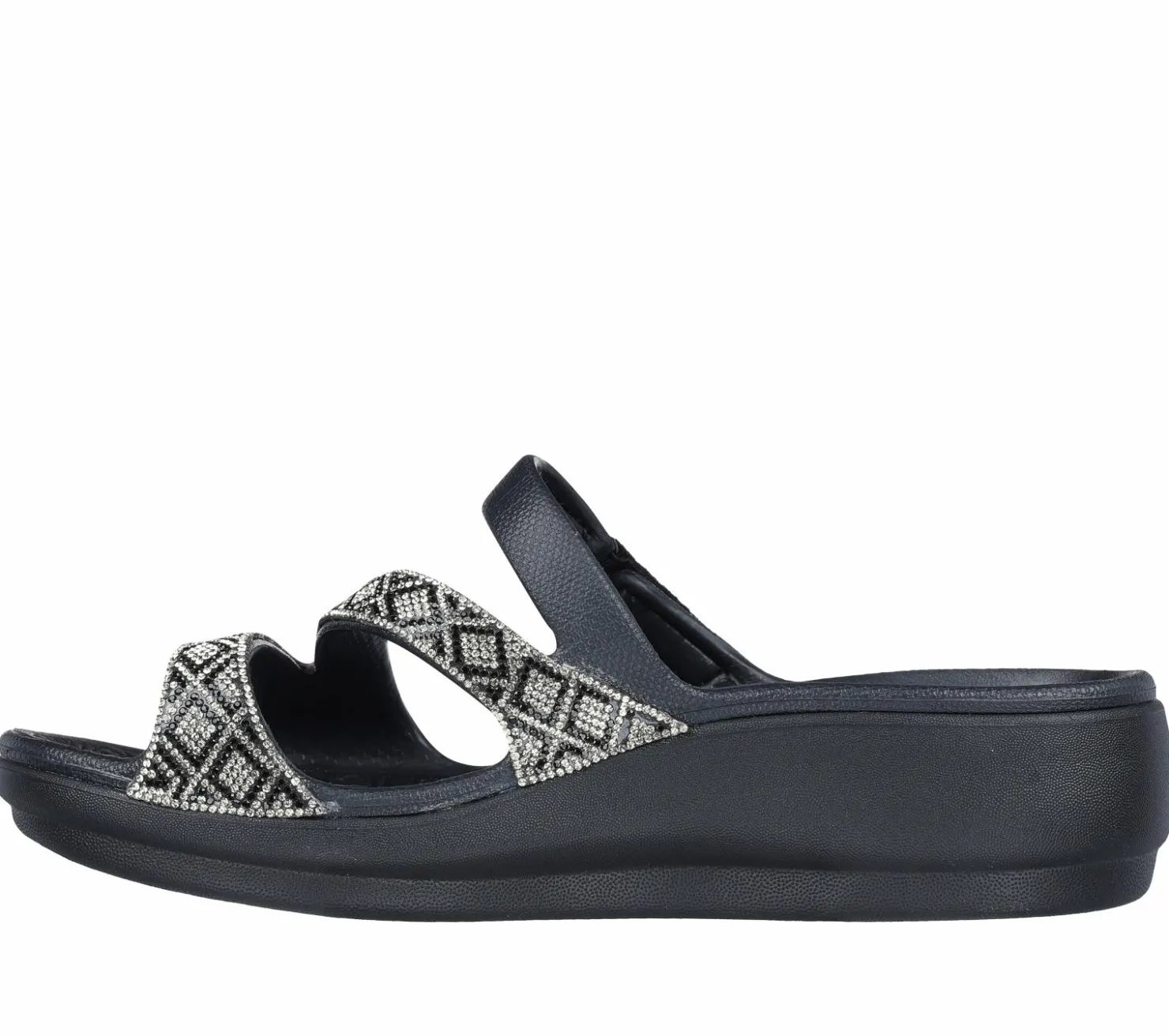 Sandals<SKECHERS Foamies: Arch Fit Ascend - Show Stopper BLACK
