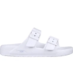 Sandals<SKECHERS Foamies: Arch Fit Cali Breeze 2.0 WHITE