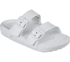 Sandals<SKECHERS Foamies: Arch Fit Cali Breeze 2.0 WHITE