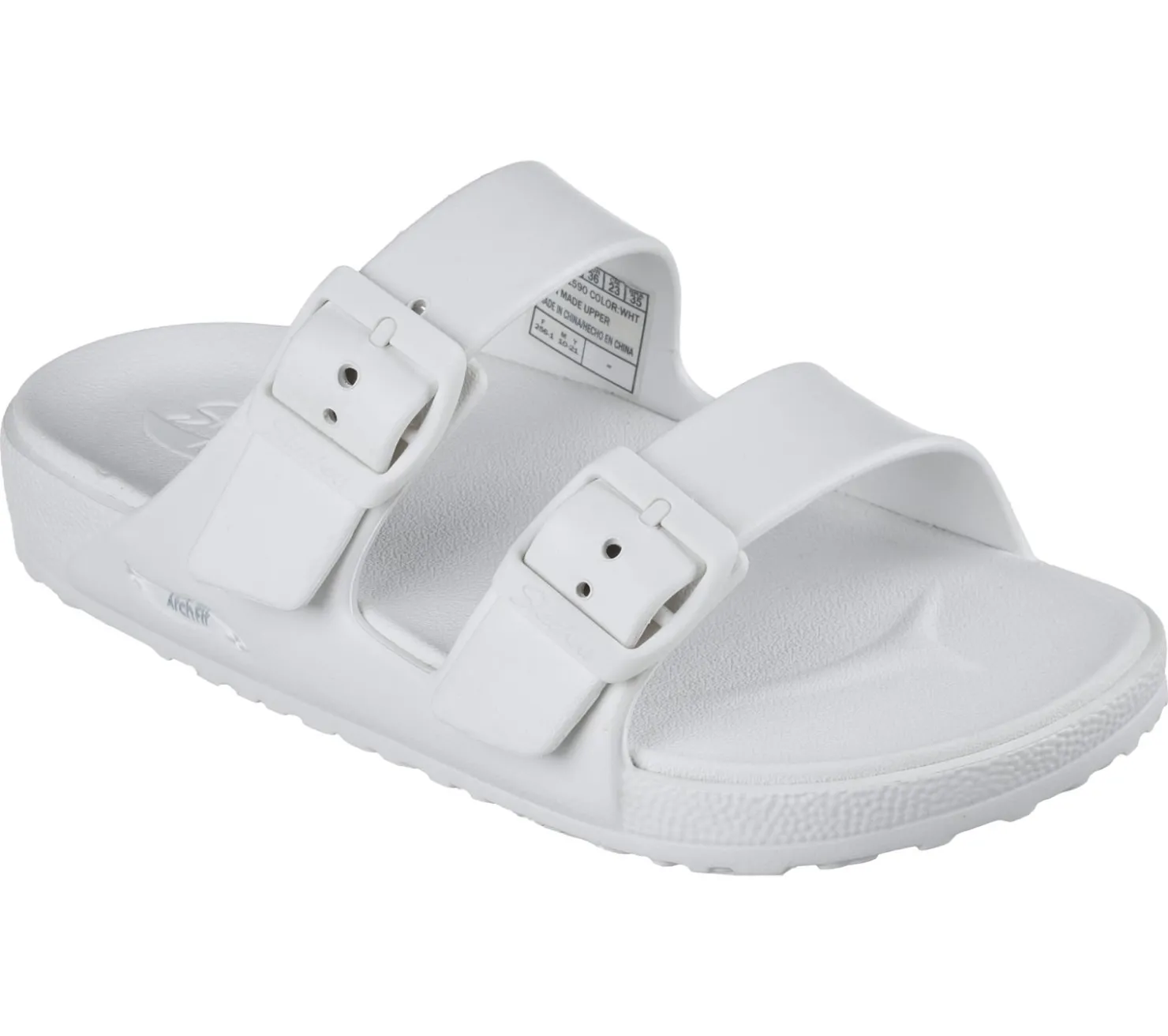 Sandals<SKECHERS Foamies: Arch Fit Cali Breeze 2.0 WHITE