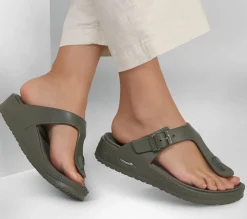 Sandals<SKECHERS Foamies: Arch Fit Cali Breeze 2.0 - Terra Vibe OLIVE