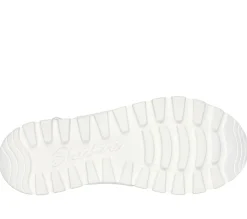 Sandals<SKECHERS Foamies: Arch Fit Footsteps - Sunny Days WHITE