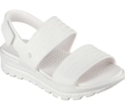 Sandals<SKECHERS Foamies: Arch Fit Footsteps - Sunny Days WHITE