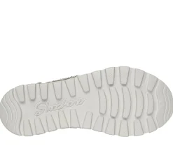 Sandals<SKECHERS Foamies: Arch Fit Footsteps - Enchant NATURAL