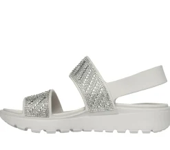 Sandals<SKECHERS Foamies: Arch Fit Footsteps - Enchant NATURAL