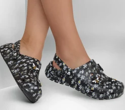 Slip-Ons<SKECHERS Foamies: Arch Fit Footsteps - Queen Bee BLACK