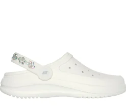 Slip-Ons<SKECHERS Foamies: Dazzle Diva WHITE