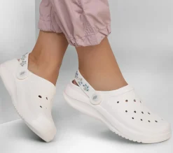 Slip-Ons<SKECHERS Foamies: Dazzle Diva WHITE