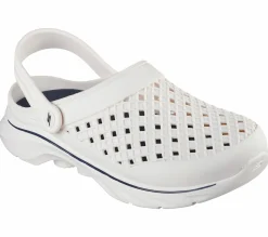 Slip-Ons<SKECHERS Foamies: GO WALK 7 - Ambition WHITE / NAVY