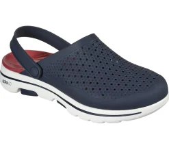 Slip-Ons<SKECHERS Foamies: GOwalk 5 - Astonished NAVY / RED
