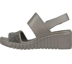 Wedges|Sandals<SKECHERS Foamies: Pier Ave DARK TAUPE