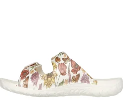 Sandals<SKECHERS Foamies: Reggae - Chrysalis NATURAL / MULTI