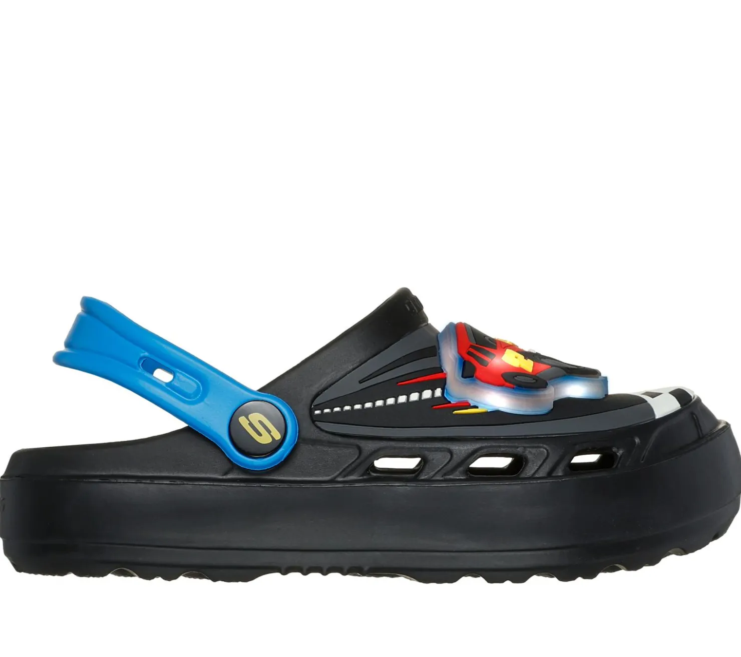 Light-Up|Slip-Ons<SKECHERS Foamies: Swifters - Motor-Brights BLACK