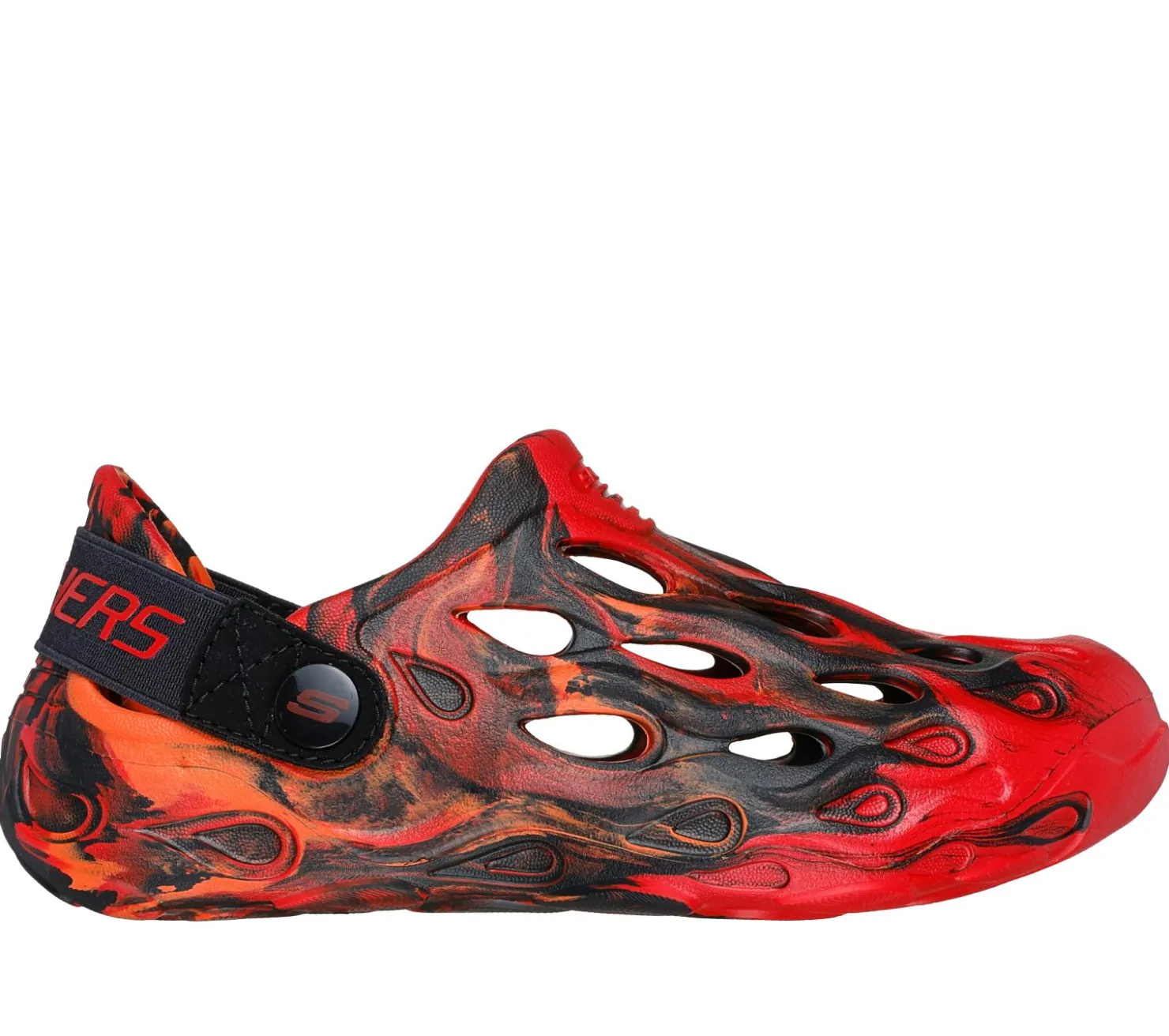 Slip-Ons<SKECHERS Foamies: Thermo-Rush - Lavamorphic RED / BLACK