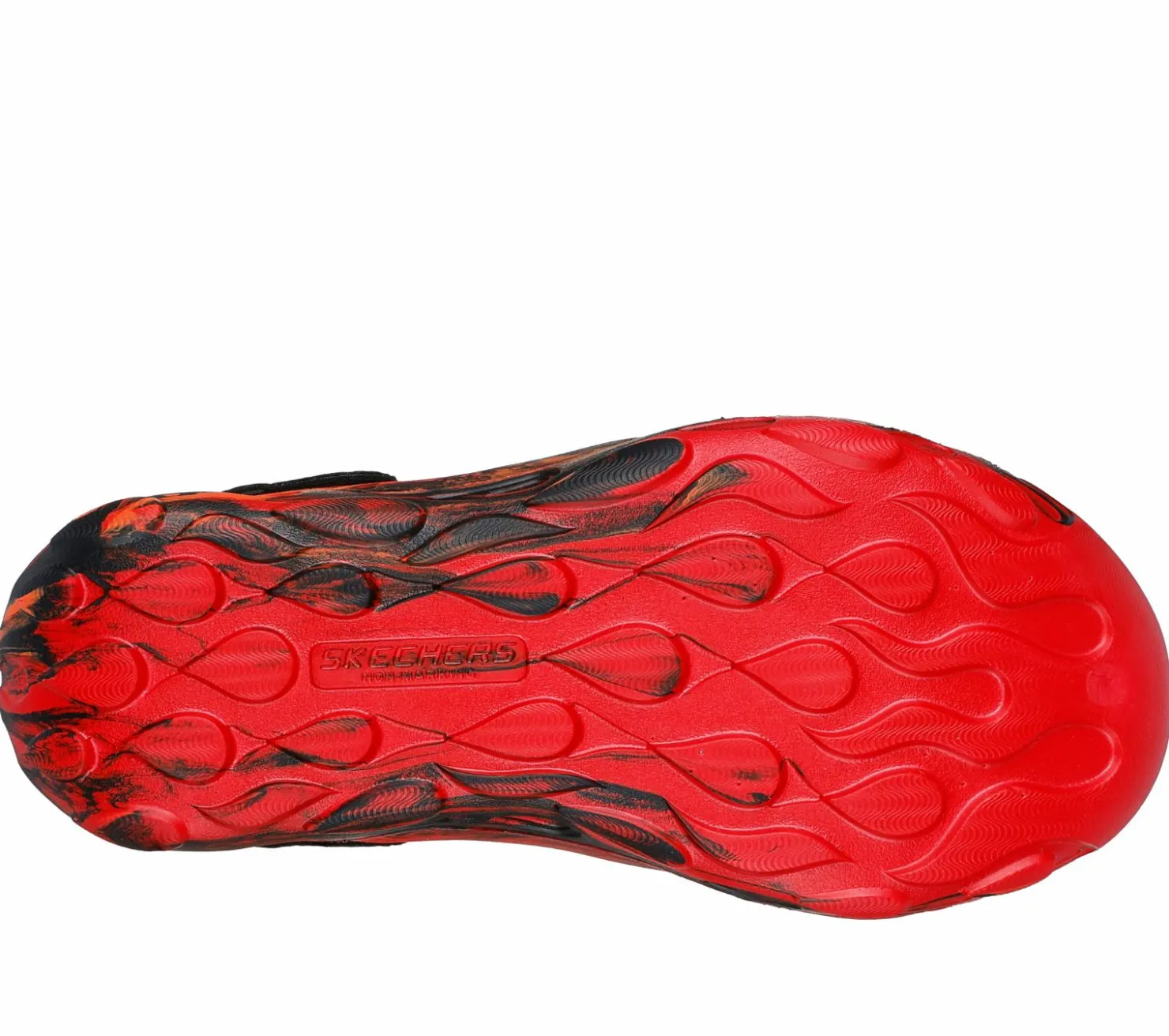 Slip-Ons<SKECHERS Foamies: Thermo-Rush - Lavamorphic RED / BLACK