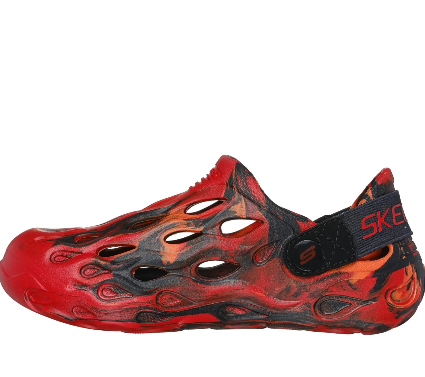Slip-Ons<SKECHERS Foamies: Thermo-Rush - Lavamorphic RED / BLACK
