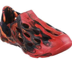 Slip-Ons<SKECHERS Foamies: Thermo-Rush - Lavamorphic RED / BLACK