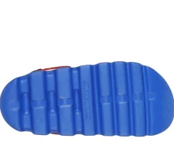 Light-Up|Slip-Ons<SKECHERS Foamies: Zaggle - Hydro-Pointz BLUE / RED