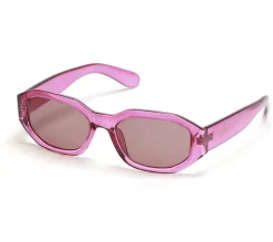 Sunglasses<SKECHERS Geometric Sunglasses FUCHSIA