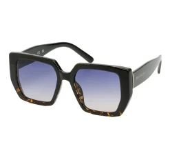 Sunglasses<SKECHERS Geometric Sunglasses BLACK / MULTI
