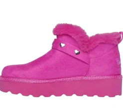 Slip-Ons|Boots<SKECHERS Glamslam HI HOT PINK