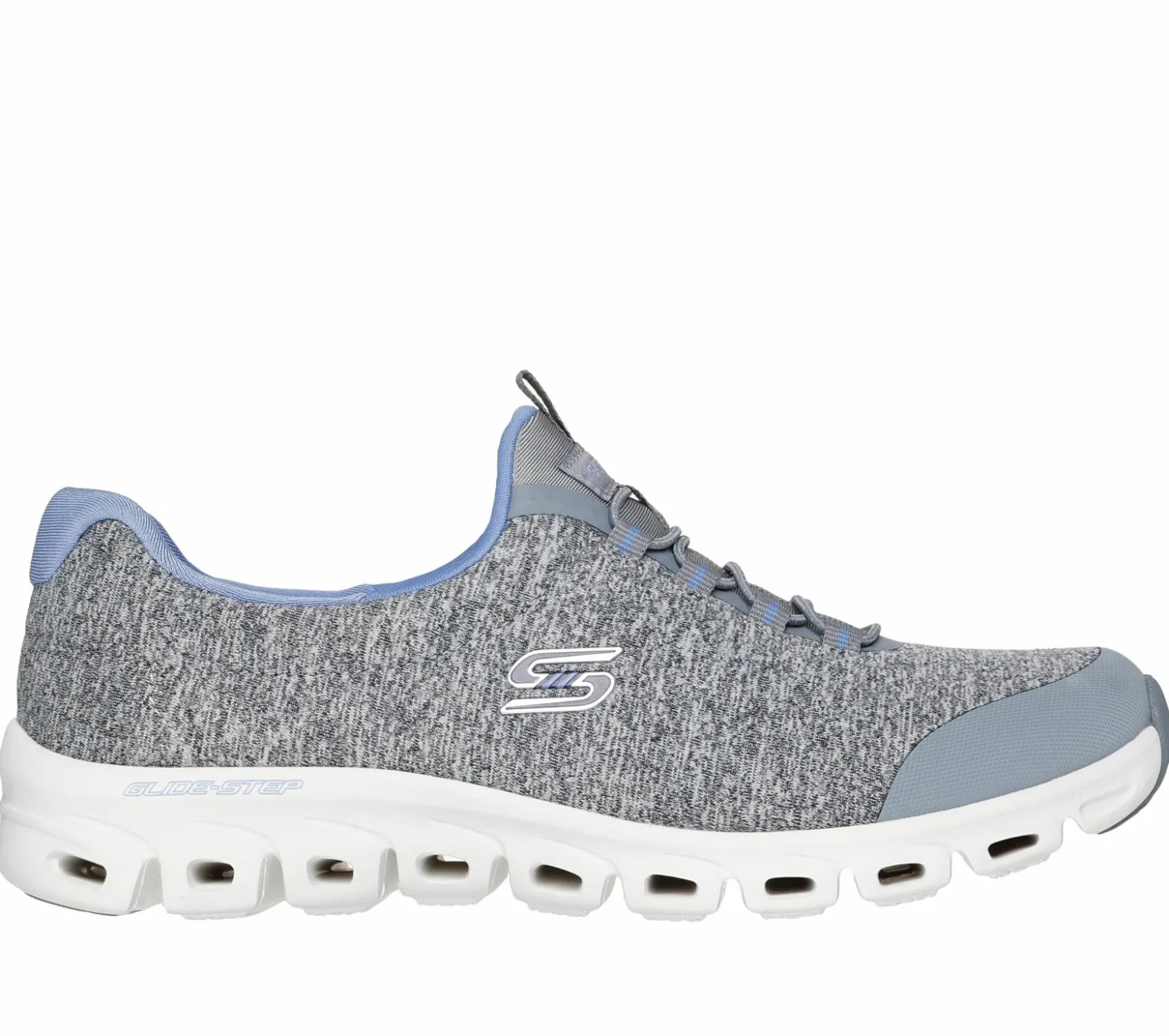 Slip-Ons|Casual Sneakers<SKECHERS Glide-Step - Persistence GRAY / BLUE