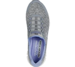 Slip-Ons|Casual Sneakers<SKECHERS Glide-Step - Persistence GRAY / BLUE