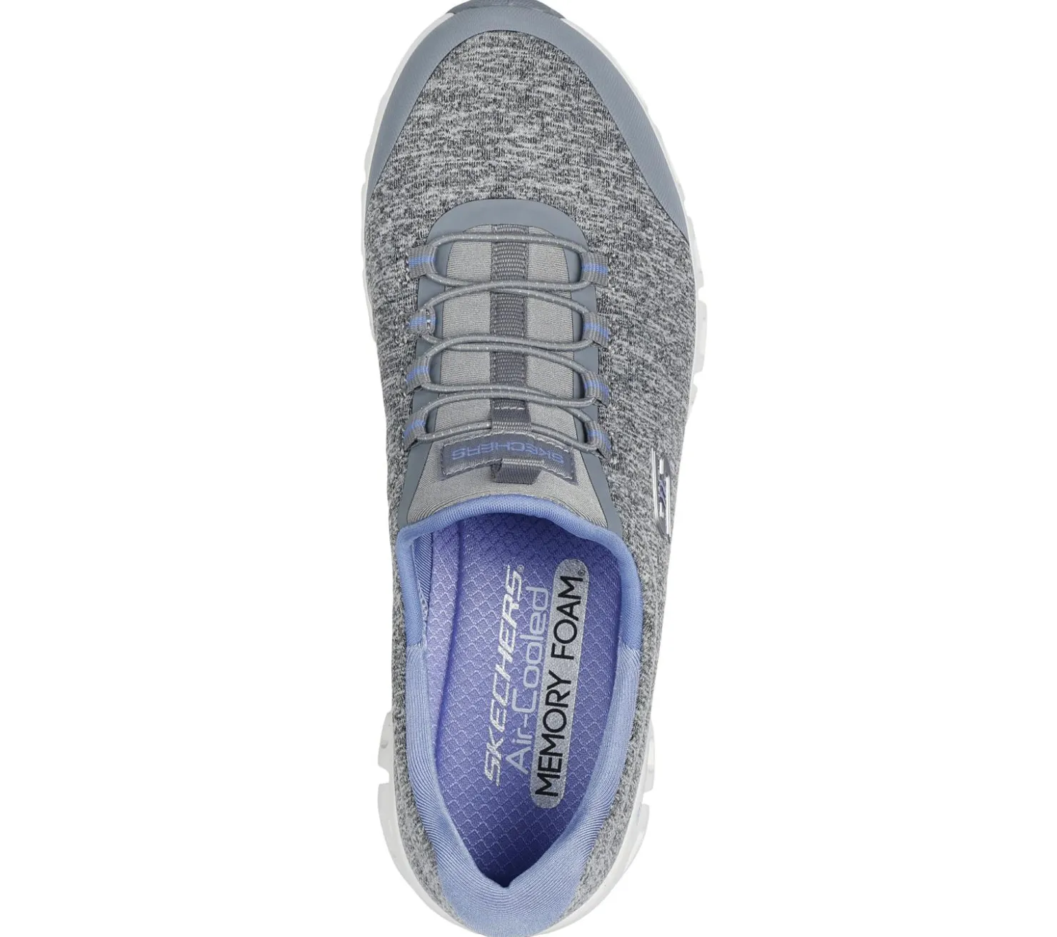 Slip-Ons|Casual Sneakers<SKECHERS Glide-Step - Persistence GRAY / BLUE