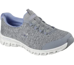 Slip-Ons|Casual Sneakers<SKECHERS Glide-Step - Persistence GRAY / BLUE