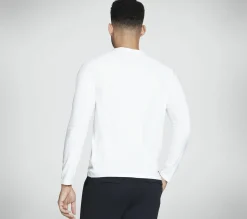Tops|Tops<SKECHERS GO DRI All Day Long Sleeve Tee WHITE