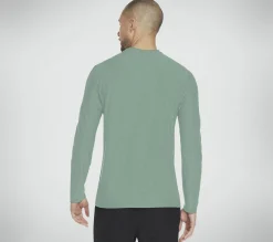 Tops|Tops<SKECHERS GO DRI All Day Long Sleeve Tee YELLOW / AQUA