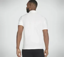 Tops|Tops<SKECHERS GO DRI All Day Solid Polo WHITE