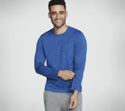 Tops|Tops<SKECHERS GO DRI Charge Long Sleeve Tee ROYAL