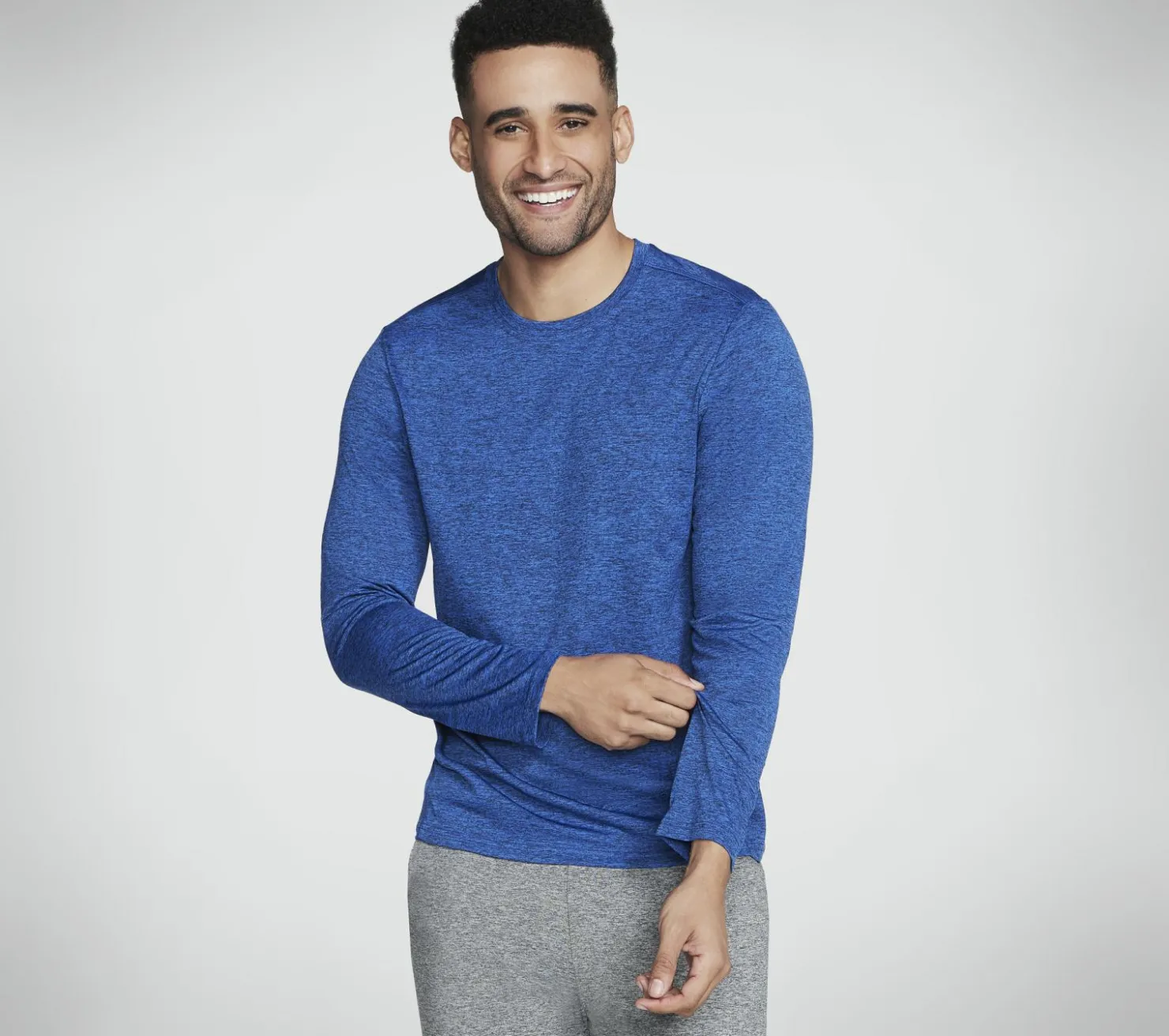 Tops|Tops<SKECHERS GO DRI Charge Long Sleeve Tee ROYAL