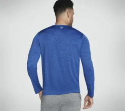 Tops|Tops<SKECHERS GO DRI Charge Long Sleeve Tee ROYAL