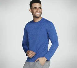 Tops|Tops<SKECHERS GO DRI Charge Long Sleeve Tee ROYAL