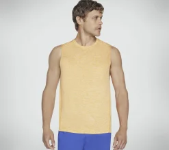 Tops|Tops<SKECHERS GO DRI Charge Tank ORANGE / YELLOW