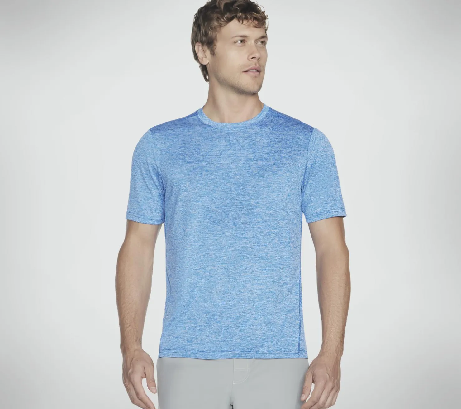 Tops|Tops<SKECHERS GO DRI Charge Tee BLUE / GREEN
