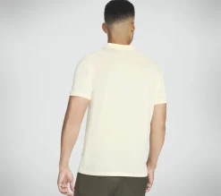 Tops|Tops<SKECHERS GO DRI Pima Signature Polo YELLOW / TURQUOISE