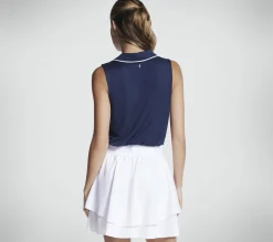 Tops|Tops<SKECHERS GO DRI SWIFT Polo Tank NAVY