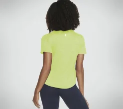 Tops|Tops<SKECHERS GO DRI SWIFT Tee NATURAL / LIME