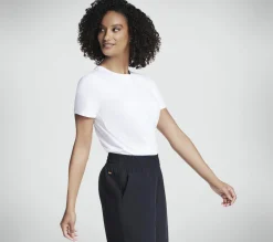 Tops|Tops<SKECHERS GO DRI Swift Tunic Tee WHITE