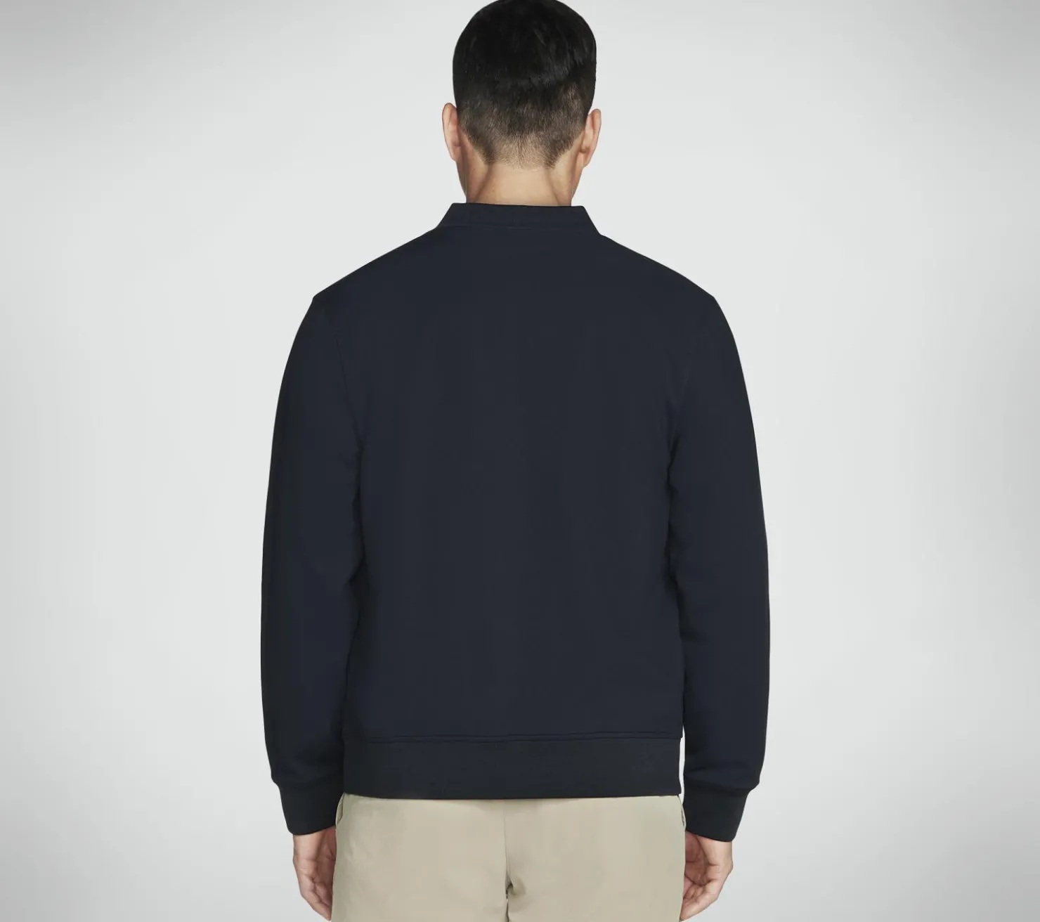 Tops|Tops<SKECHERS GO FLEX Bomber Jacket BLACK