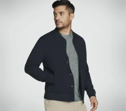 Tops|Tops<SKECHERS GO FLEX Bomber Jacket BLACK