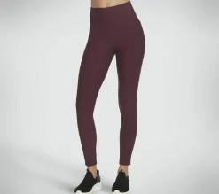 Bottoms|Bottoms<SKECHERS GO FLEX RIB FL HW Legging BURGUNDY / PINK