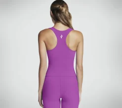 Tops|Tops<SKECHERS GO FLEX RIB V-Neck Tank VIOLET