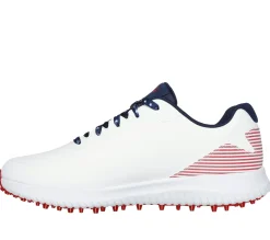 Lace Up<SKECHERS GO GOLF Max 2 - Patriot WHITE / NAVY